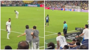 بالفيديو.. غضب مالكوم بعد استبداله أمام باتشوكا المكسيكي