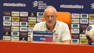 بالفيديو.. جراهام أرنولد مدرب العراق يشعل مواجهة السعودية المنتظرة بتصريح مستفز