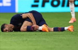 باريس سان جيرمان يكشف طبيعة إصابة "حكيمي" ويحدد مدة غيابه عن الملاعب