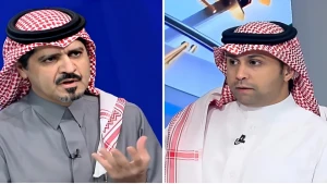 بالفيديو.. السويلم يوضح موقفه من رد نواف العقيدي على سؤال صحفي عماني.. والمنيع يعلق