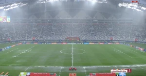 بسبب الإمطار الغزيرة .. تأجيل استكمال مباراة السعودية والإمارات في كأس العرب «فيديو»