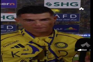 بالفيديو..  كريستيانو رونالدو يعلق بعد فوز النصر على الأخدود بثلاثية
