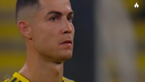 بالفيديو.. حسرة رونالدو بعد الخسارة أمام الأهلي بثلاثية