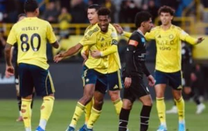 بالفيديو..النصر يفوز على الشباب بثلاثية في الدوري