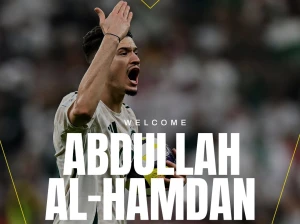 رسميا.. النصر يعلن تعاقده مع عبد الله الحمدان