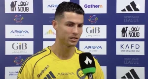 بالفيديو.. أول تعليق من كريستيانو رونالدو بعد الفوز على الحزم واستعادة صدارة الدوري