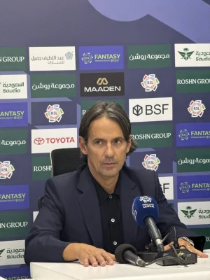 إدارة الهلال تحسم الجدل بشأن مصير إنزاغي مع الفريق