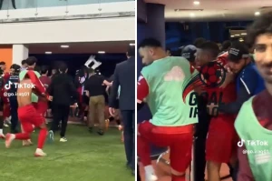 بالفيديو: مقطع جديد يوثق اشتباكات زاخو والشباب بعد التأهل لنهائي الخليج main