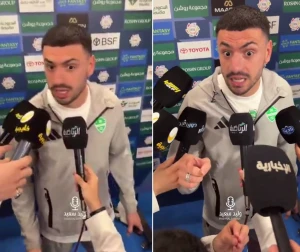 بالفيديو.. لاعب الأهلي ديميرال ينفجر غضبا بعد الخسارة: الجميع يساعد النصر لكي يحقق أي لقب وهذا عار