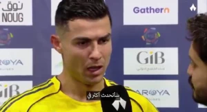 بالفيديو.. رونالدو يفتح النار على لاعبي الدوري السعودي: «هذه ليست حربًا..وليس في مصلحة الدوري »