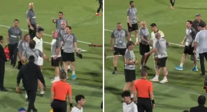 بالفيديو.. نقاش حاد بين إداري الشباب ورونالدو عقب نهاية الشوط الأول main
