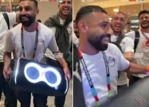 بالفيديو.. صلاح يرقص ويغني احتفالًا بالفوز التاريخي على نيوزيلندا في كأس العالم