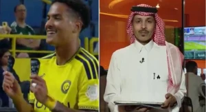 بعد احتفال أنجيلو في مباراة الفتح.. هل يحق للاعب دخول الملعب بكسّارة صغيرة الحجم؟.. بالفيديو.. خبير تحكيمي يجيب