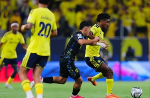 بالفيديو..النصر يقلب الطاولة على التعاون بثنائية في الدوري