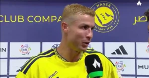 بالفيديو.. أول تعليق من رونالدو بعد فوز النصر على التعاون