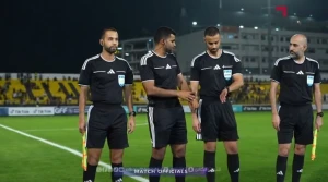 بالفيديو.. طاقم التحكيم يطلق صافرة نهاية مباراة الاتفاق وأربيل دون حضور لاعبي الاتفاق main