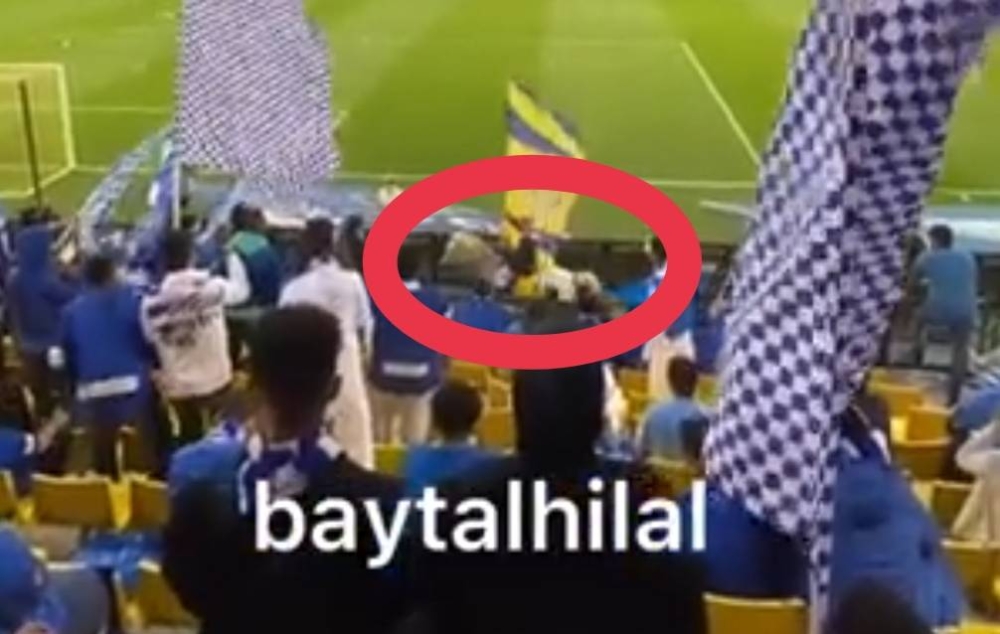 شاهد ما فعله جمهور الهلال مع «خيل النصر» في ملعب مرسول بارك !
