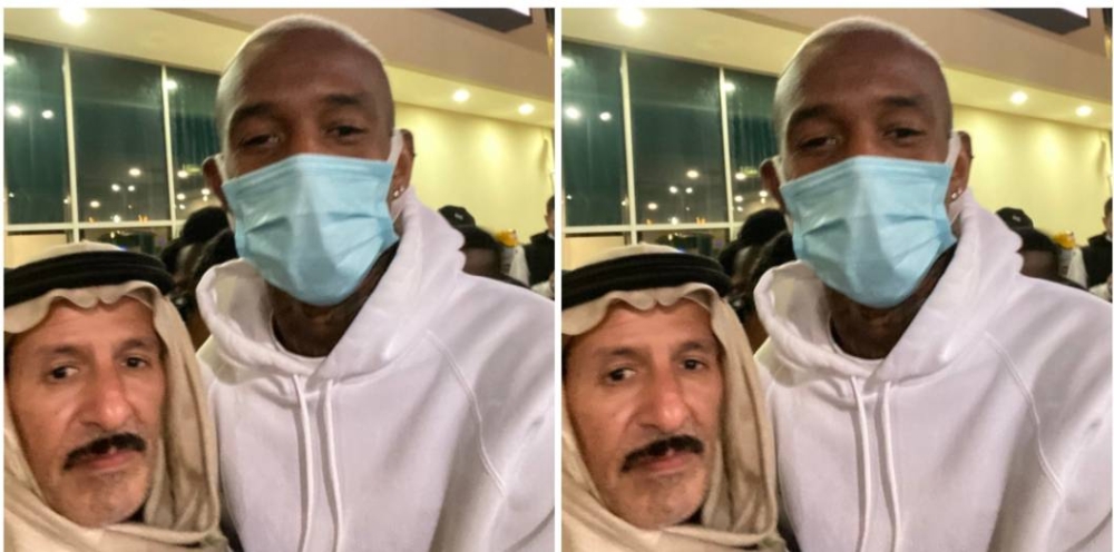 إبراهيم الفريان ينشر صورته رفقة تاليسكا.. ويعلق : "صورة ندمت إني صورتها" !