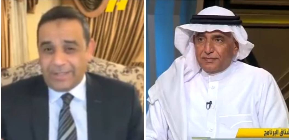 شاهد.. مناوشة بين محمد فودة وسمير عثمان بسبب 10 حالات تحكيمية في ديربي الأهلي والاتحاد !