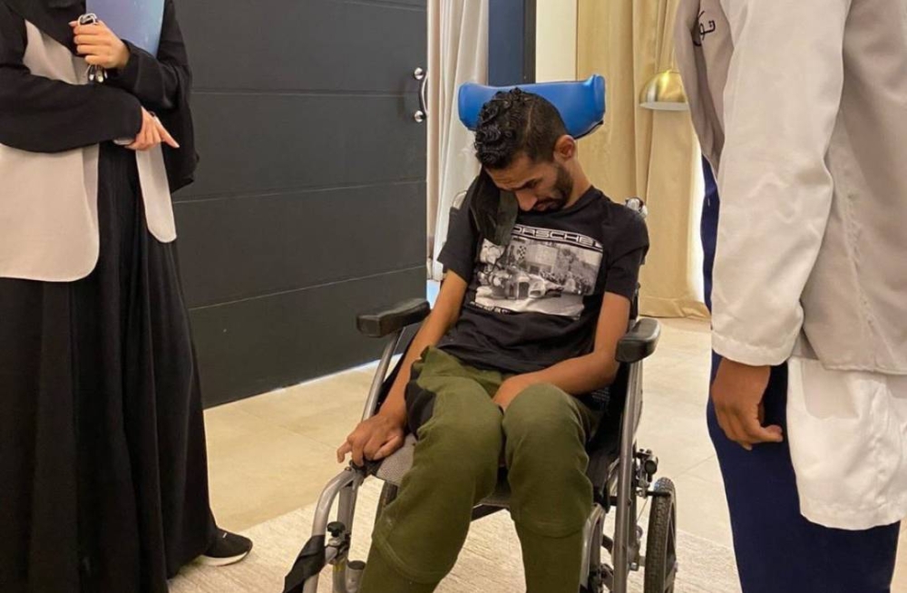 شاهد آخر ظهور لخالد الزيلعي لاعب النصر السابق.. والجماهير تتكاتف بالدعاء له !