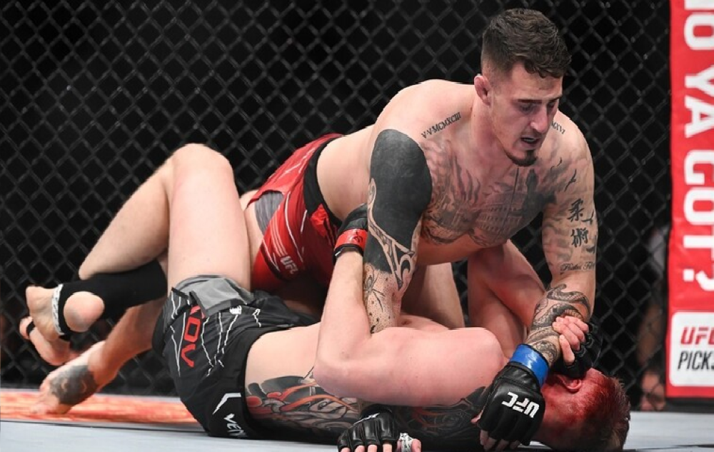 شاهد.. المقاتل الروسي العملاق فولكوف يخسر بحركة "كيمورا"