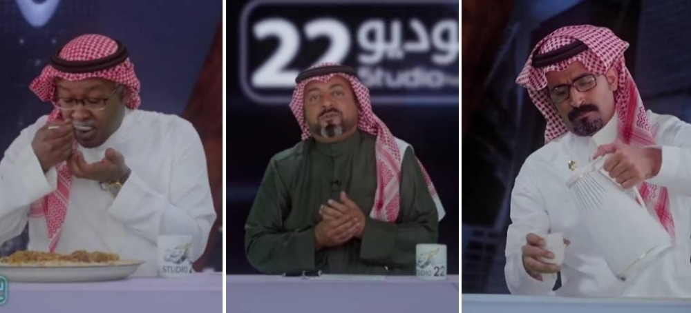 شاهد: خالد الفراج يُقلِّد تركي العجمة في برنامجه الساخر.. ويعلق على قضية "كنو".. وتصرفات غريبة من الضيوف!