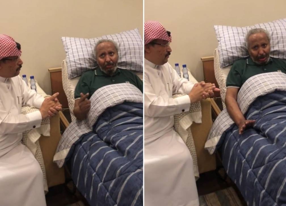 شاهد: لاعب الهلال السابق عبدالله العمار وهو على سرير المرض.. ويكشف عن وضعه الصحي