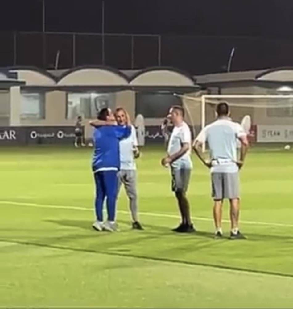 شاهد كيف كان أول لقاء بين رامون دياز والشلهوب !