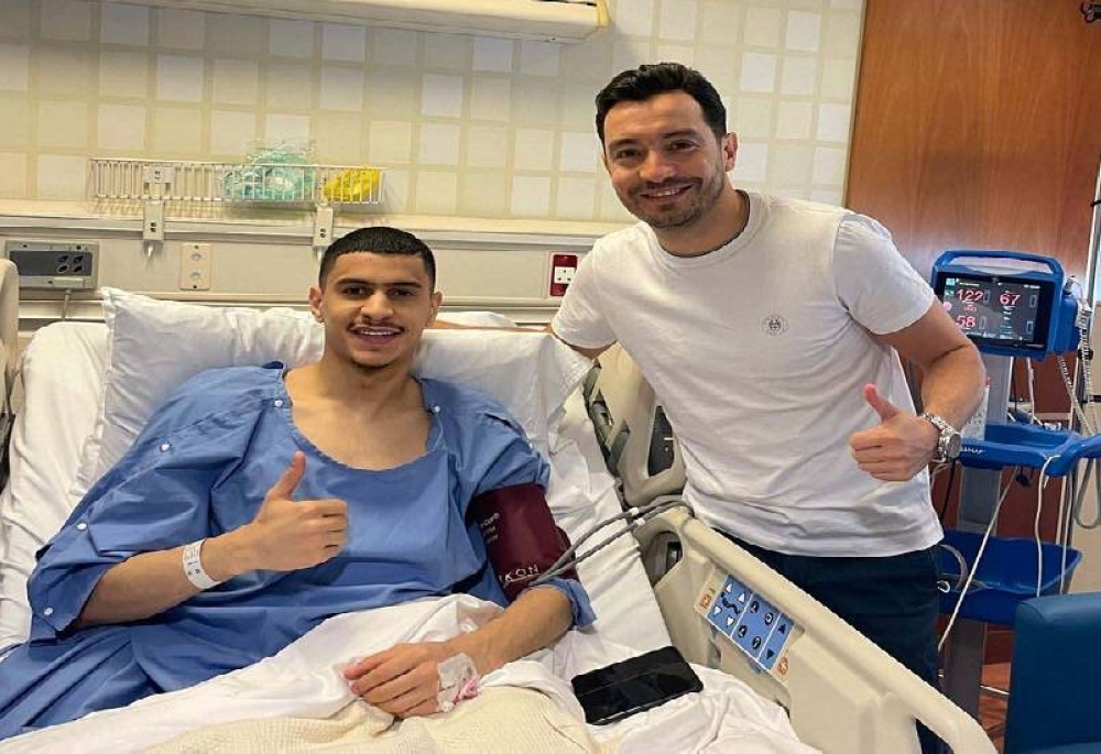 "المفرج" يجري عملية جراحية .. والهلال يكشف عن تفاصيلها وتطورات حالته الصحية!