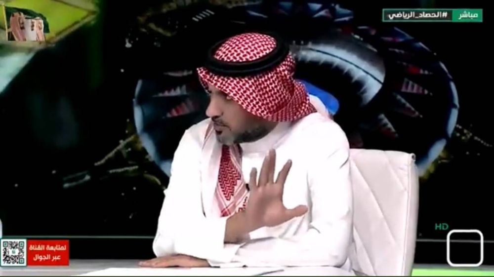 شاهد.. هاني البشر : "لازم تكون عيون سعد الشهري زرقاء عشان ترضون عنه ؟!