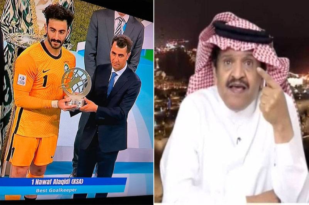 "جستنية" يعلق على تغريدة بشأن "نواف العقيدي" : هنا مكانه الطبيعي مع احترامي للطائي والنصر!
