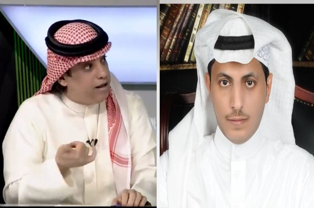 "الشعلان" يرد على تغريدة لـ"الروقي" بشأن النصر : اللهم لاشماته!
