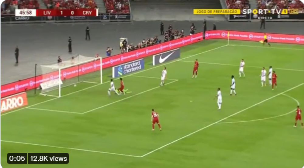 شاهد.."محمد صلاح" يسجل هدفا رائعا في شباك كريستال بالاس!