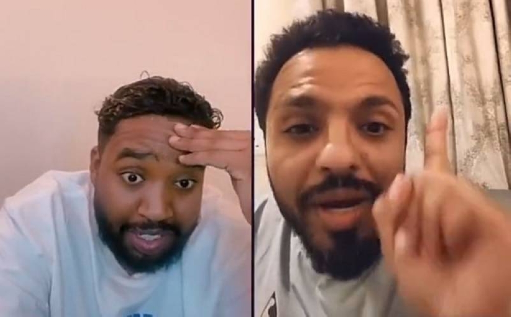 شاهد .. "المريسل" : علي بالحرام ووالله ما يحقق الاتحاد لا دوري ولا كأس طول ما أنا موجود إعلاميًا!