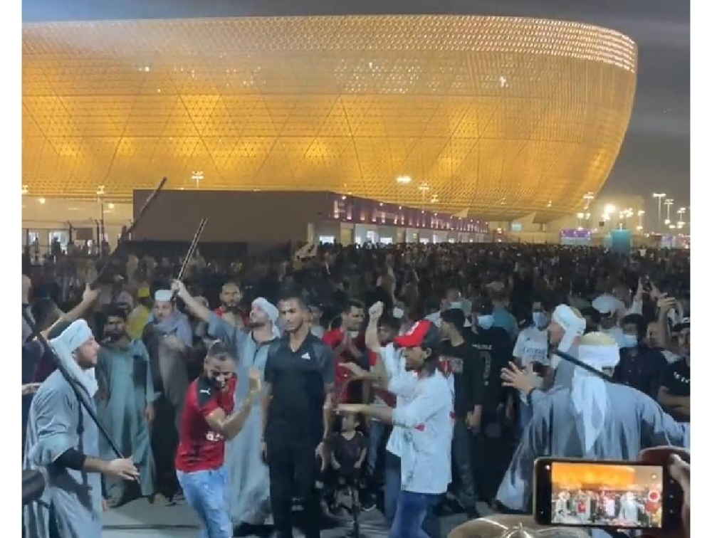 شاهد.. الأجواء خارج ملعب لوسيل قبل مواجهة "الهلال والزمالك"