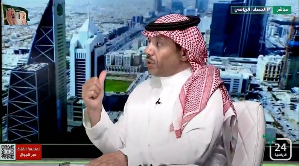 بالفيديو ..  الرزيحان: "عبدالرحمن غريب" لا بديل له .. وعدم اختياره عليه علامة استفهام!