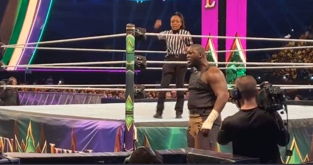 تركي آل الشيخ ينشر مقطع فيديو من عرض الـwwe بموسم الرياض.. وحكمة تتصدر المشهد !