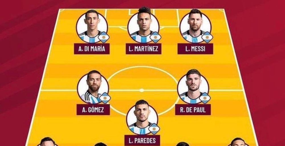 مدرب منتخب الأرجنتين يفاجئ السعودية بهذا التشكيل !