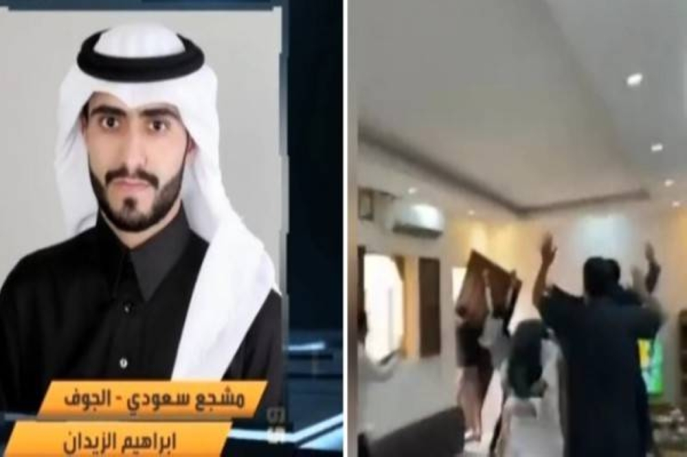 شاهد.. مواطن يخلع الباب فرحًا بهدف فوز ‎الأخضر على الأرجنتين في كأس العالم