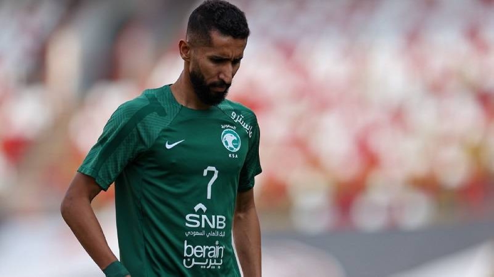 "سلمان الفرج" يعبر عن حزنه بعد مغادرة معسكر المنتخب في كأس العالم بصورة !