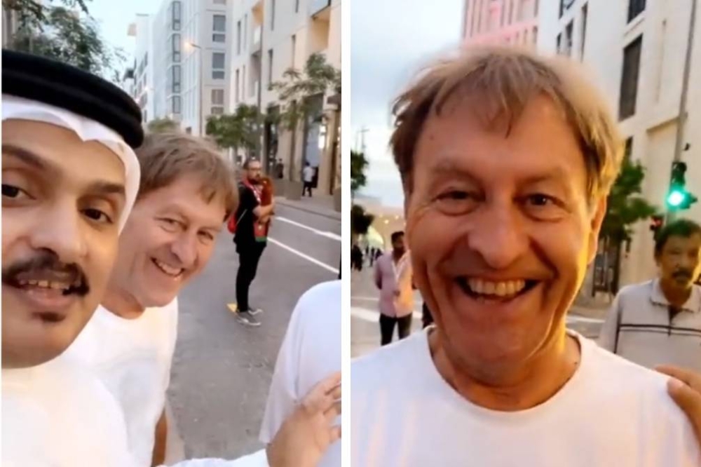 شاهد.. حسن الصبحان يلتقي والد ميسي في قطر.. ويكشف عن سبب المقابلة