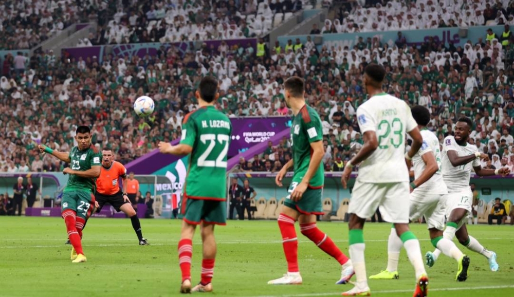 شاهد.. المنتخب السعودي يخسر أمام المكسيك بهدفين ويودع كأس العالم