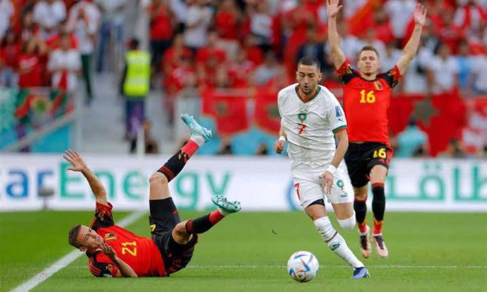 طرد معلق رياضي بين شوطي مباراة المغرب وكندا لسبب غريب (فيديو)