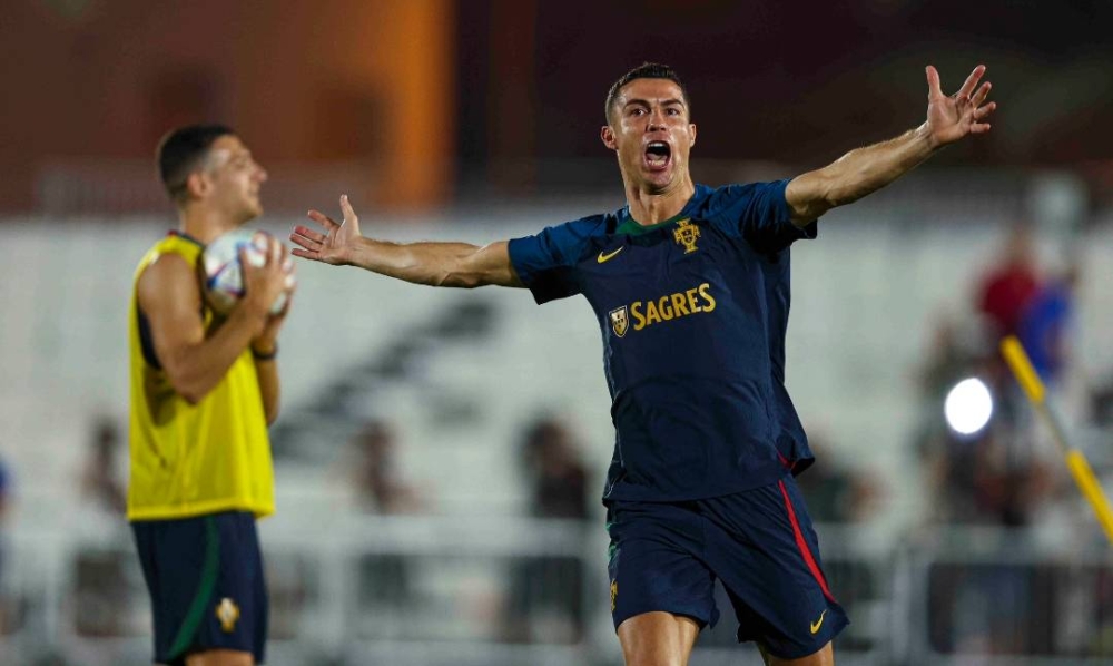 رونالدو يفاجئ  الجميع بهذا التعليق بعد أنباء تهديده بترك معسكر البرتغال قبل مواجهة المغرب