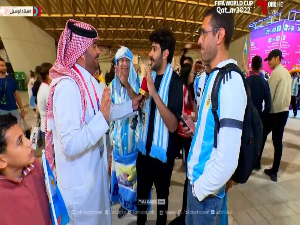شاهد... مشجع سعودي: بعت سيارتي لمشاهدة ميسي يتوج بكأس العالم!
