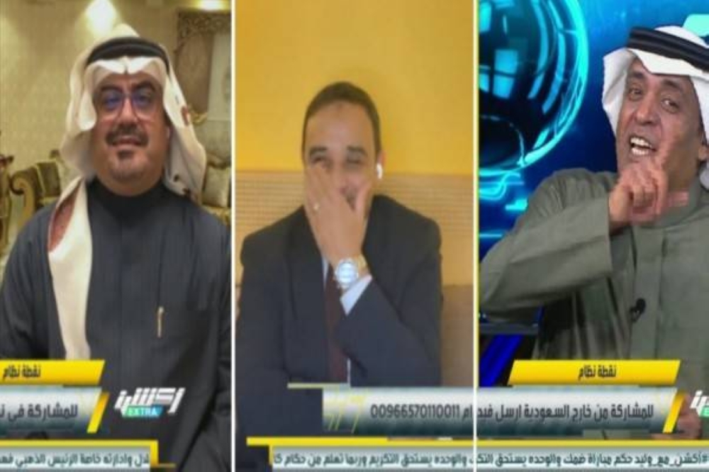 شاهد.. الفراج: هل يصاب اللاعب إذا نكدت عليه زوجته؟.. وإجابة مفاجئة من صالح أبو نخاع وسمير عثمان