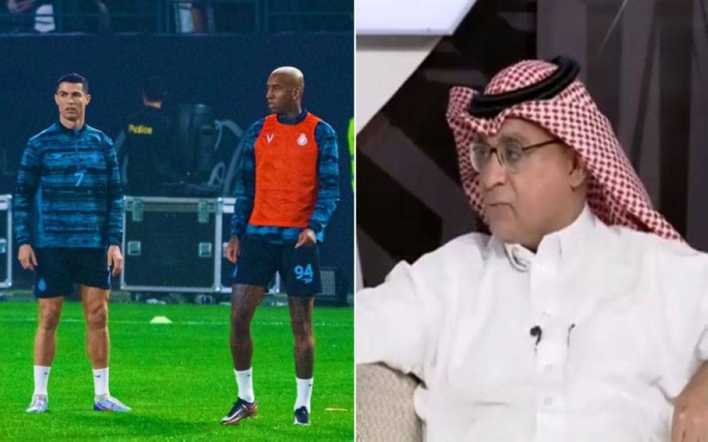 "الصرامي" ينشر صورة لـ"تاليسكا" و"كريستيانو" .. ويعلق : متفائل بحضور "ميسي"!