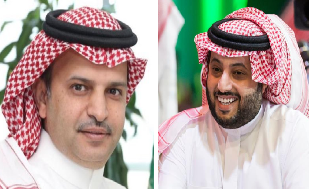 آل الشيخ ينشر صورة جماعية مع بعثة "باريس سان جيرمان".. ويعلق: مسلي مو مريحني.. وهكذا رد رئيس النصر!