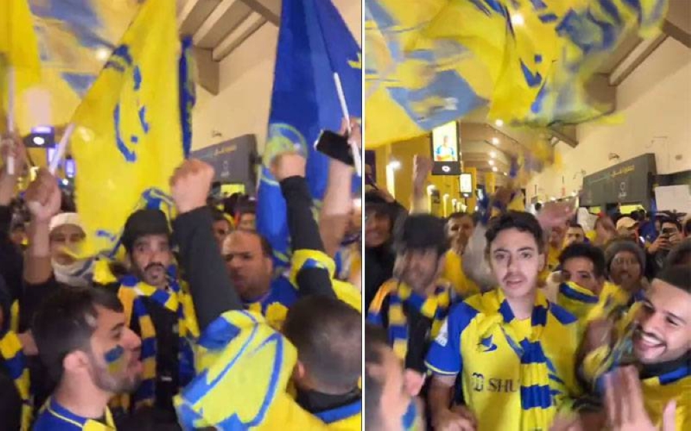 شاهد .. جماهير النصر تهتف بعد الفوز على الاتفاق : هاتوا الإتي هاتوه!