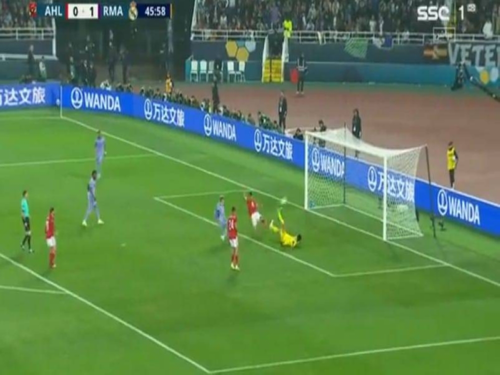 شاهد... فالفيردي يسجل الهدف الثاني لنادي ريال مدريد في شباك الأهلي المصري